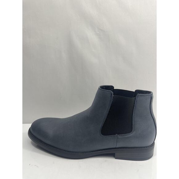 Madden Boots Mens Size 11 Blue Suede M-MAXXIN Chelsea Ankle Dress New Box main image 13